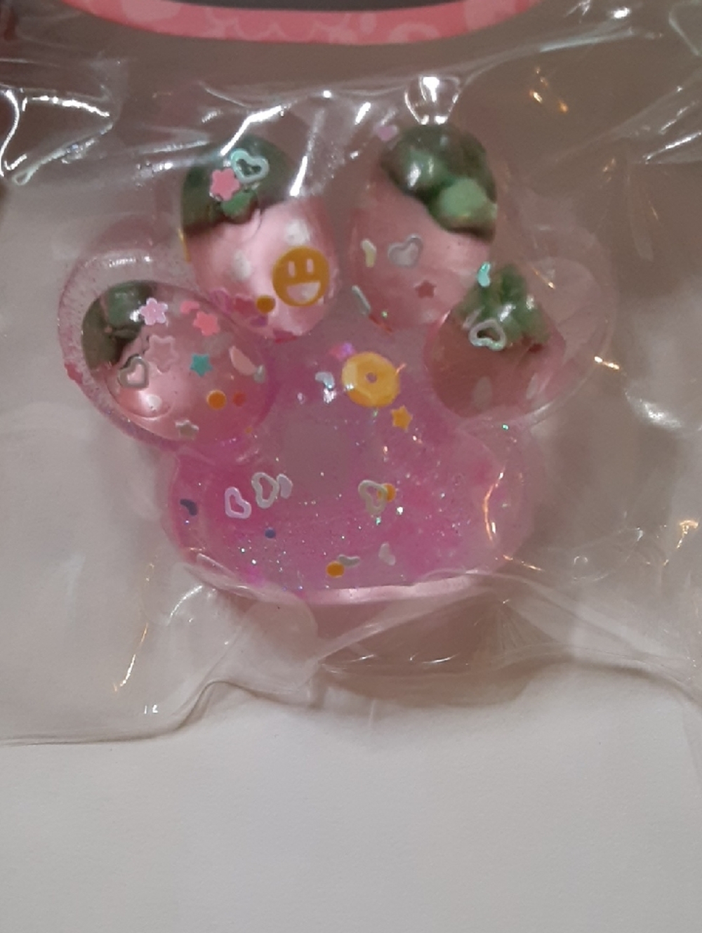 Pink Paw Squishy (Jelli Squishi) - Picture 4 of 9
